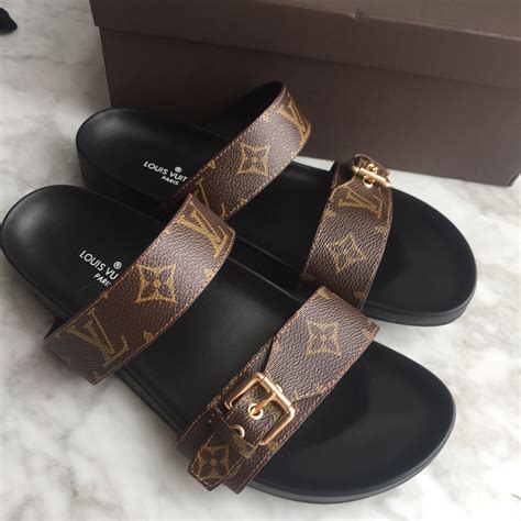 lv slides women|louis vuitton slides women's.